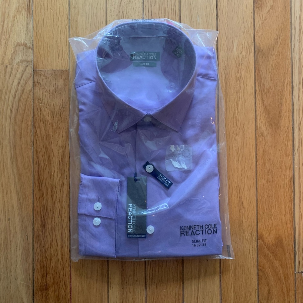 NWT Kenneth Cole Reaction Medium Dress Shirt